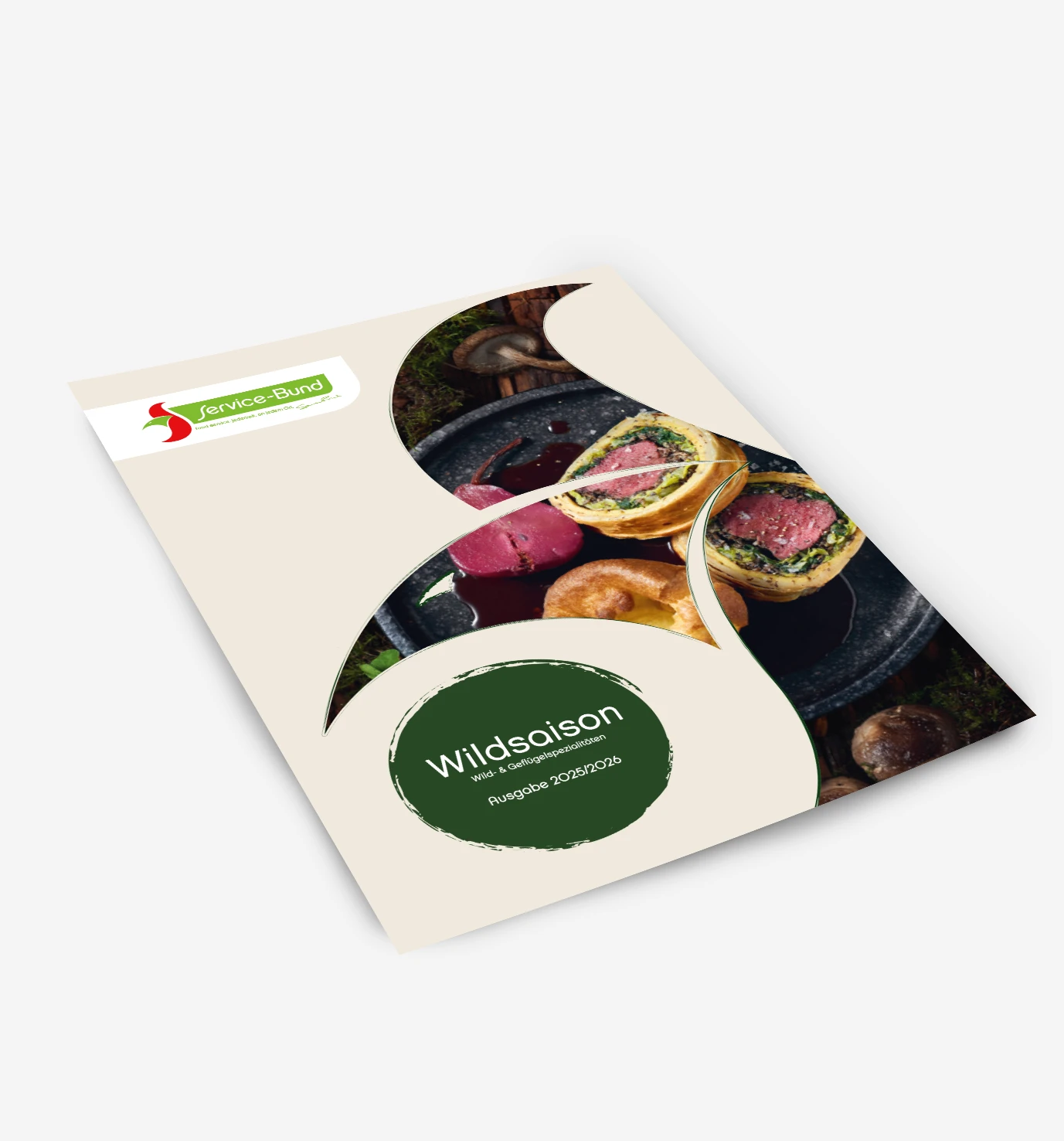 Der brandneue Wildfolder 2025/2026 vom Service-Bund inspiriert Sie mit passenden Ideen, Rezepten und Produkten.